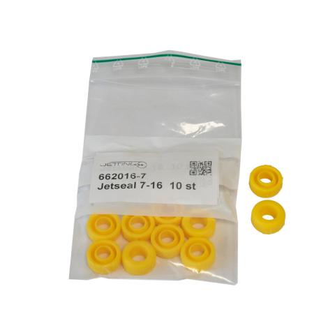 Jetting Jetseal Divisible Cable sealing 7,0mm OD 16mm for V0/V0-HD Machines Bag: 10 pcs, Color: Yellow