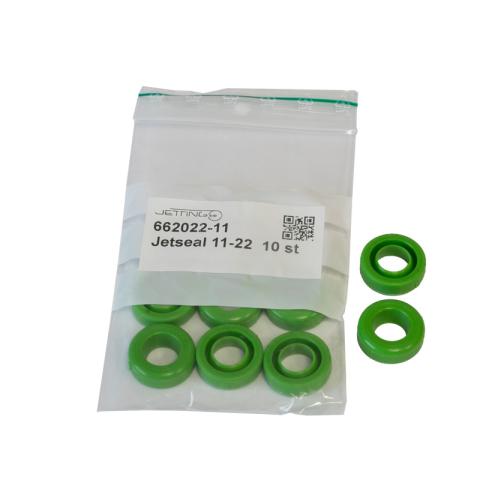 Jetting Jetseal Divisible Cable sealing 11,0mm OD 22mm for V2/V3 Machines Bag: 10 pcs, Color: Green