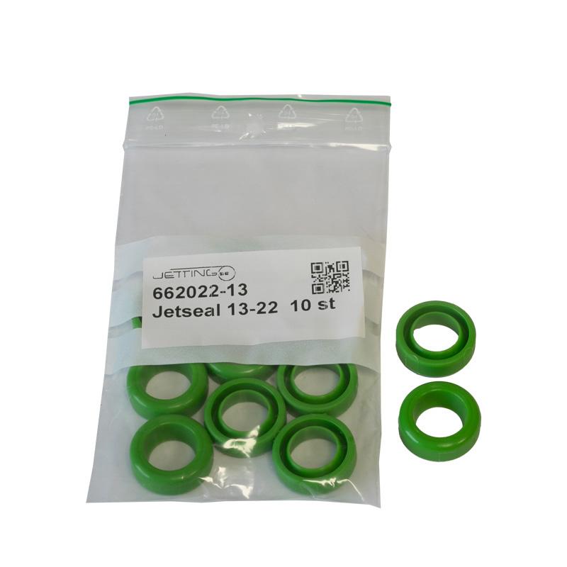 Jetting Jetseal Divisible Cable sealing 13,0mm OD 22mm for V2/V3 Machines Bag: 10 pcs, Color: Green