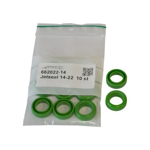Jetting Jetseal Divisible Cable sealing 14,0mm OD 22mm for V2/V3 Machines Bag: 10 pcs, Color: Green