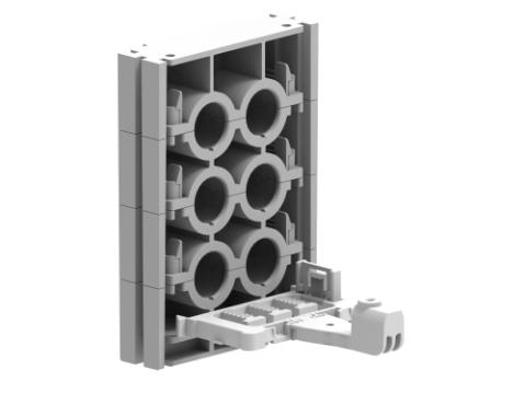 CommScope IFEB Fibre Optic Wrap around Feeder kabelforseglingskitKit til 6 kabler op til ø15mm