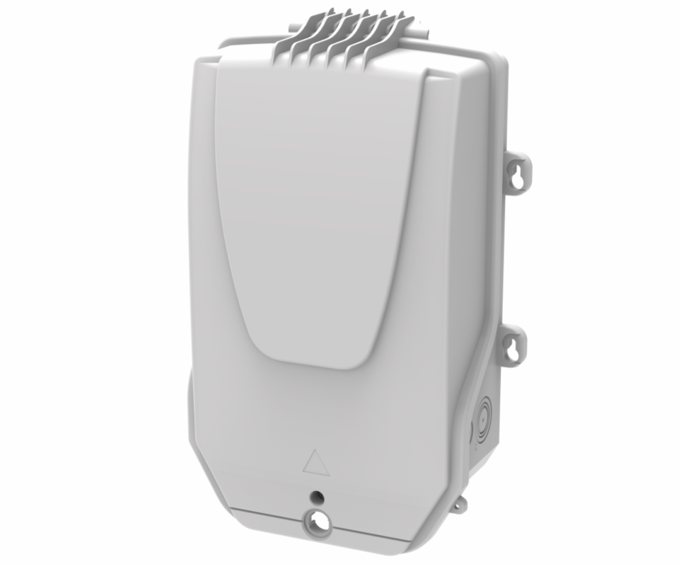 CommScope IFEB-30 Splidse-/patchboks LC/APC Incl. 48 pigtails/adaptors, 12 SLE kort, feeder kabelforsegling 2x15 og dropkabelforsegling 24x7mm RAL 9010 (UL 94 V0 rated)