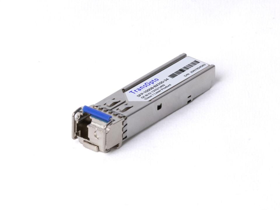 TransOpto SFP BIDI, 1GE, DDM, SM, 10km TX/RX=1310/1490nm, 11dB, LC, Cisco