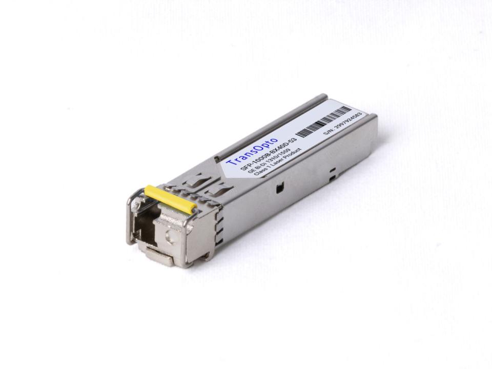 TransOpto SFP BiDi, 100/1000 Mbps, DDM, SM, 10km TX/RX=1550/1310nm,11dB,I-Temp, LC, Cisco