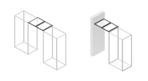 Loft til Kube / Aisle containment